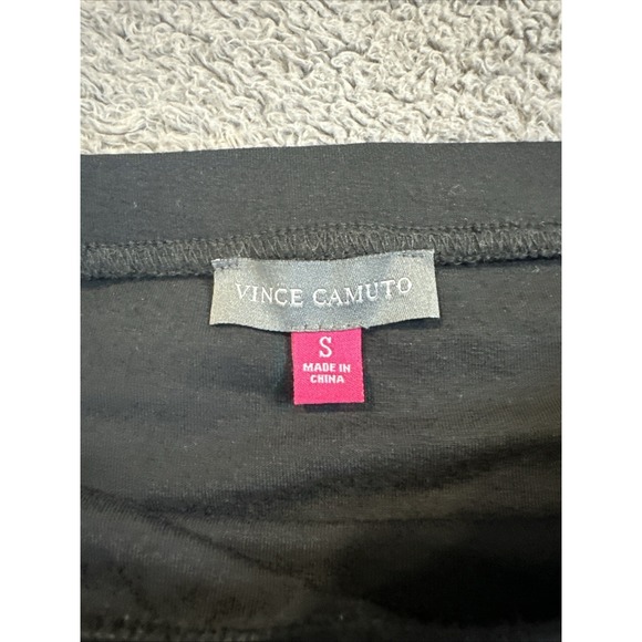 Vince Camuto Women Black Form Fitting Scrunch Formal Skirt Size Small - Picture 2 of 7